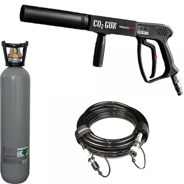 Magic FX CO2 gun set - te huren bij Woox Audio